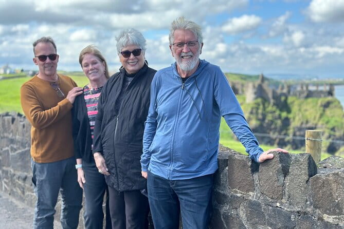 Private Mercedes Luxury Giants Causeway and Coastal Tour - Dunseverick Castle: Exploring Irish Heritage