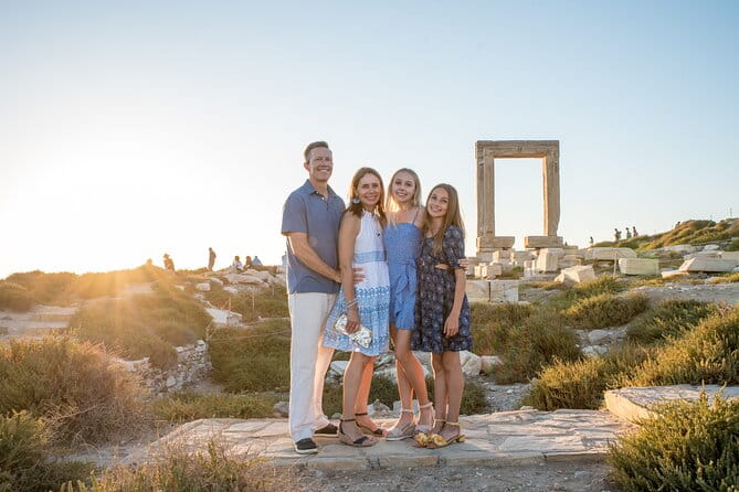 Private Photoshoot in Naxos - The End Result: High-Quality Photos and Personal Memories