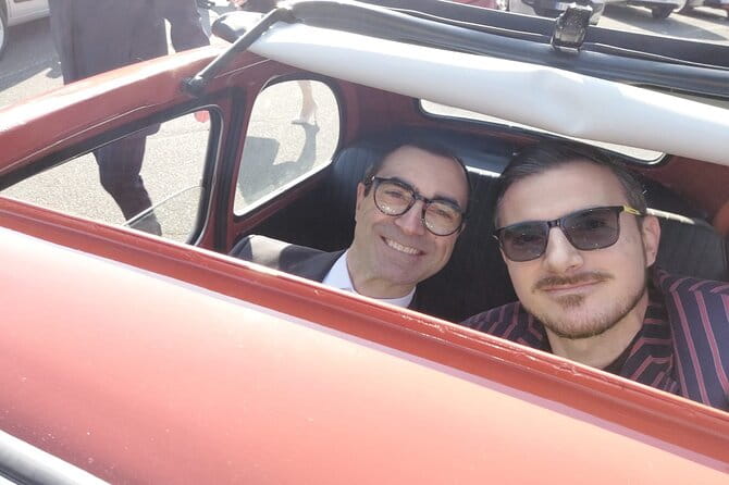 Private Rome Tour in Classic Red Fiat500 - Key Points