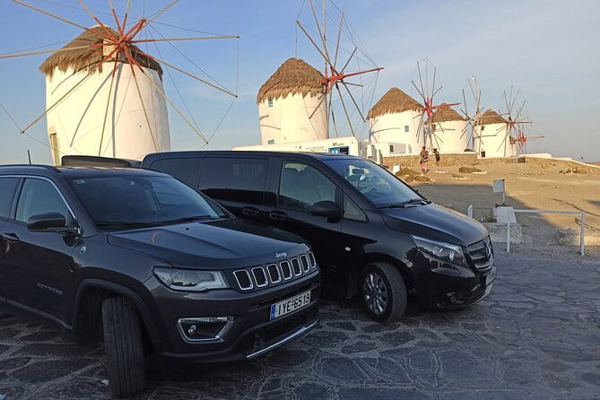 Private Roundtrip Transfer in Mykonos - Key points / Takeaways