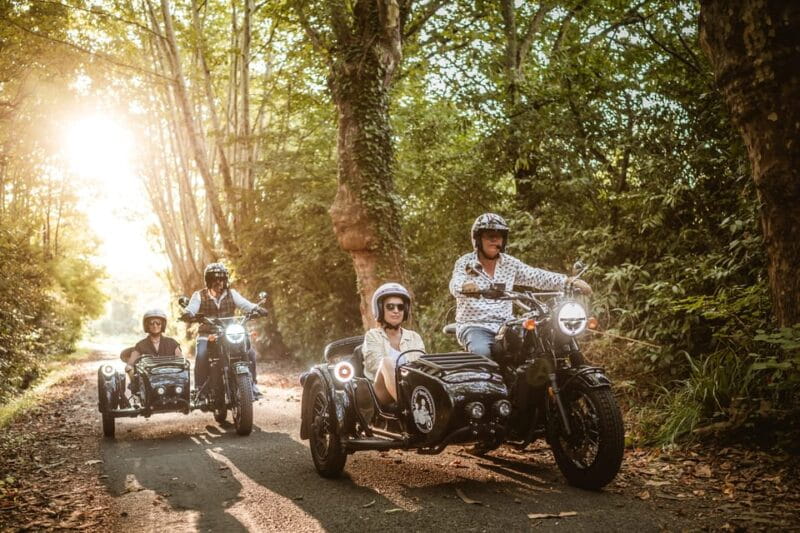 Private side-cars with drivers in the Basque Country - Ainhoa and Sare: Villages of Character