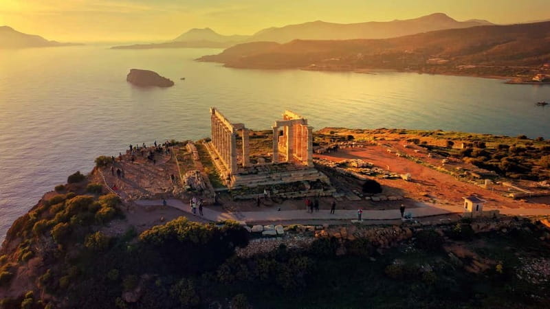 Private Sunset Tour, Temple of Poseidon & Athens Riviera - Witnessing the Sunset