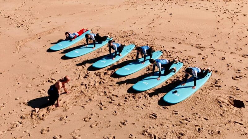 Private surf lesson in praia grande sintra portugal - Entering the World of Surf in Sintra