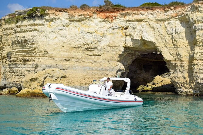 PRIVATE Tour from Otranto to Mulino d'Acqua Bay and Grotta Sfondata - The Sum Up