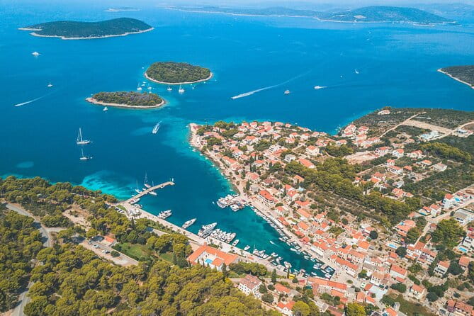 Private Tour from Split: Blue Lagoon & 3 Islands + Wine Included - Key Points