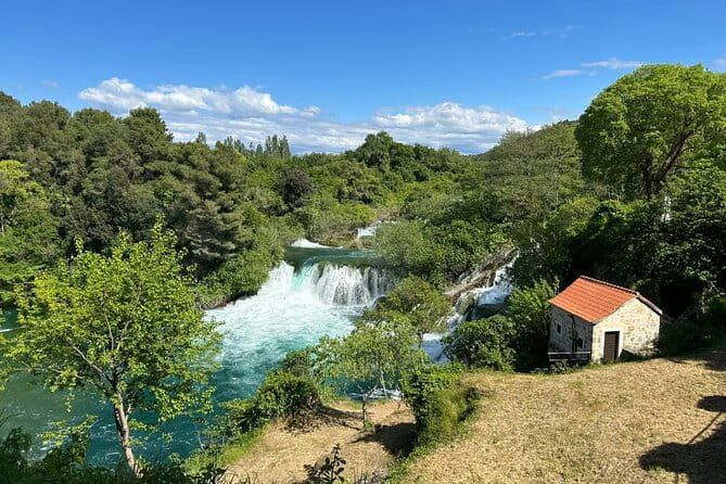Private Tour ibenik, Krka Waterfalls & Wine tasting - Entering Krka Waterfalls: What It’s Like