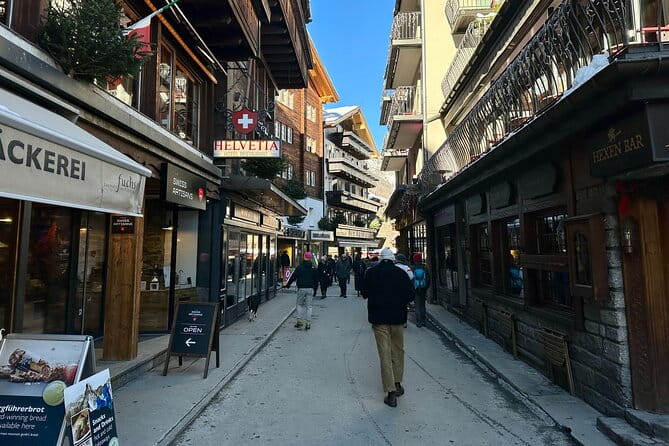Private Tour to Zermatt Village and Matterhorn Glacier Paradise - Entering Zermatt: A Quaint Mountain Village