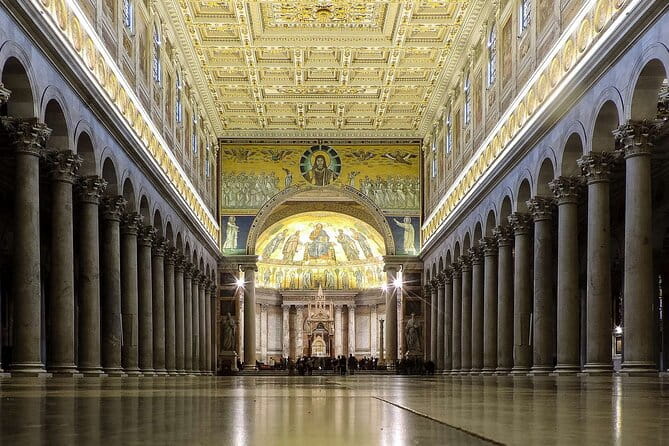 Private Tour with guide & Luxury Car: Holy Churches of Rome - Key points / Takeaways