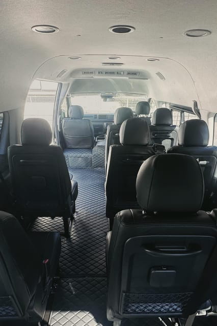 Private Transfer From Haneda Airport to Tokyo 23 Wards - Vehicle Capacity