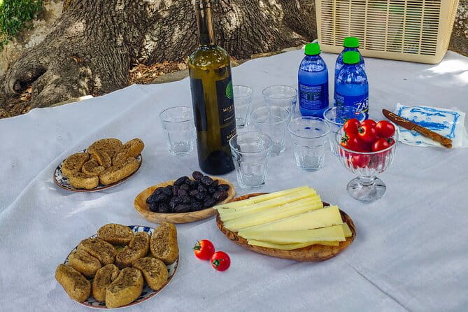 Private Trip Through the Heart of Crete, Picnic & Wine Tasting - Entering the Village of Agia Varvara