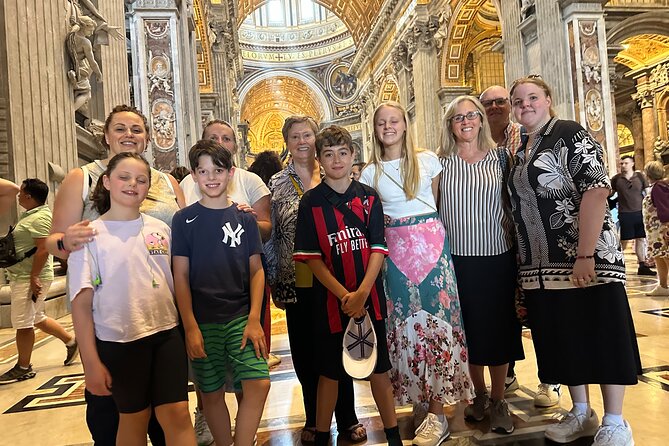 Private Vatican & Sistine Chapel Tour for Kids & Families - Accessibility and Dress Code