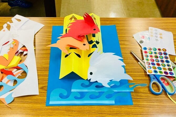 Professional Paper Cutting Art Experience in Okayama Prefecture - Key Points