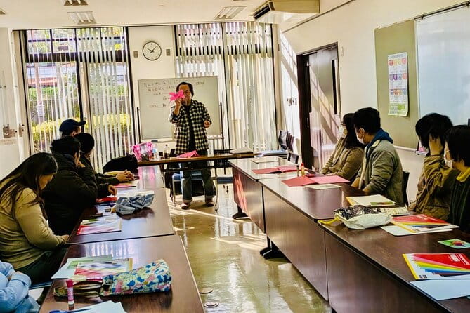 Professional Paper Cutting Art Experience in Okayama Prefecture - Meeting and Pickup