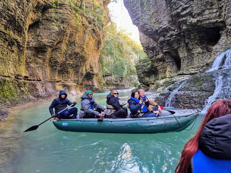 Prometheus Cave, Martvili & Okatse Canyon from Kutaisi - Martvili Canyon: A Scenic Haven and Historic Walkway