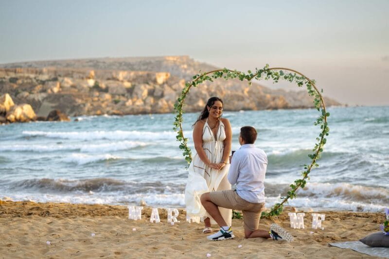Proposal Photoshoot with Professional Photographer in Malta - Pricing and Logistics: What to Expect