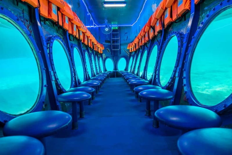 Protaras: Blue Lagoon Glass-Bottom Boat Sunset Tour - An Authentic Sunset Adventure on the Blue Lagoon Glass-Bottom Boat