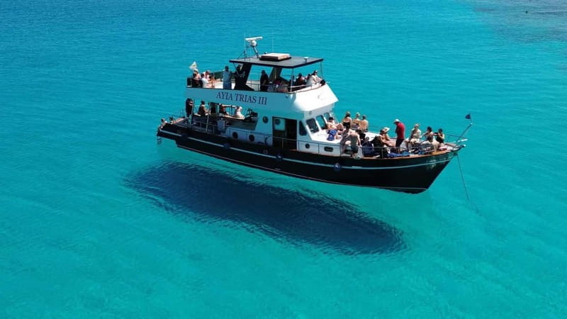 Protaras: Luxury Blue Lagoon Cruise / 4H, Food, 2 Swim Stops - Who Will Love This Experience?