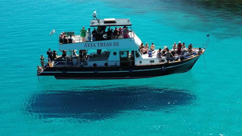 Protaras: Luxury Private Blue Lagoon Boat Trips 3.5H Tour - Discovering the Details of Protaras Blue Lagoon Boat Tours