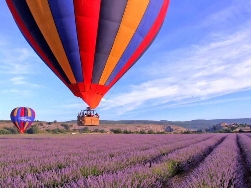 Provence: Hot Air Balloon Ride with celebratory Toast - Key Points / Takeaways