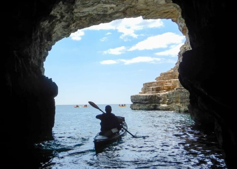 Pula: 3-hrs Kayak, Cliffs & Snorkeling Small Group Adventure - The Sum Up