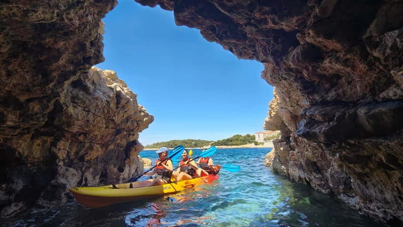 Pula: Cave Kayak Tour, Snorkeling and Island Jumping - Snorkeling and Island Hopping