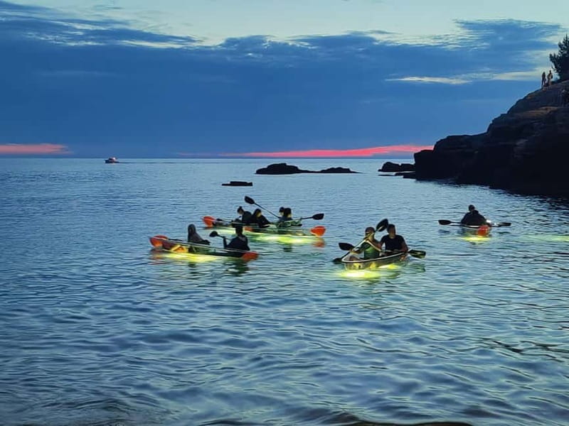 Pula: Cave Sunset/Night Tour in Transparent Kayak - Key points / Takeaways