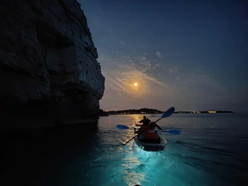 Pula: Istria Cave LED Illuminated Kayak Tour by Night - Key points / Takeaways