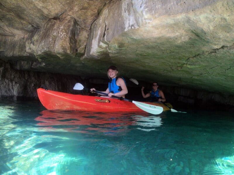 Pula: Sea Adventure  Boat, Kayak, Snorkeling & Cliff Jumps - Secluded beach stop: Swim, snorkel, relax
