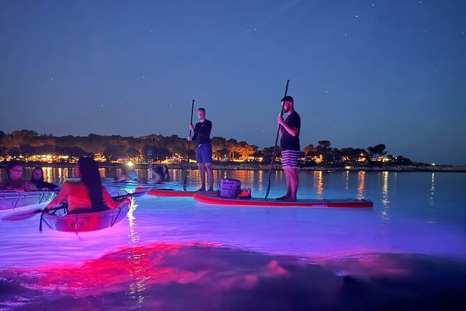 Pula: Sunset/Night-time Illuminated Transparent Kayak Cave Tour - A Glowing Adventure in Pula: Sunset and Night-Time Transparent Kayak Cave Tour