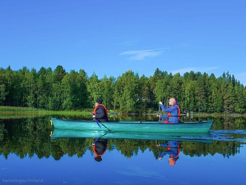 Pyhätunturi: Easy Canoe Trip on Lake Pyhäjärvi - The Scenic Beauty of Lake Pyhäjärvi
