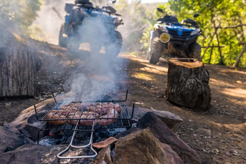 Quad bike excursion with BBQ in the Scarlino Woods - The Scenic Woods and the Fabled Cabin