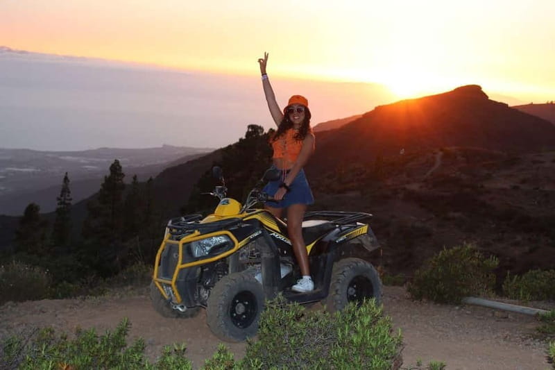 Quad biking at Teide for sunset ONLY DOUBLE QUAD - FAQs