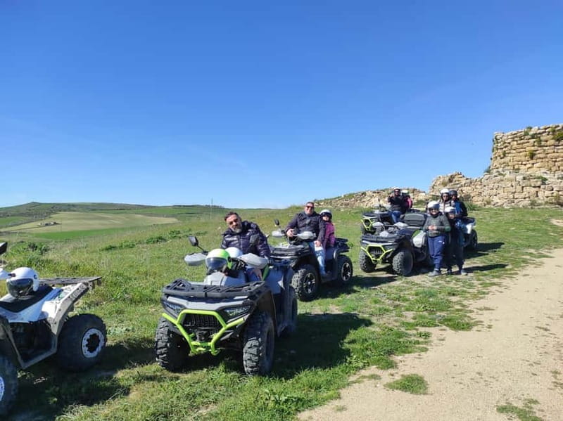 Quad biking near Cagliari... Nuraghi Trexenta - Around the logistics and location