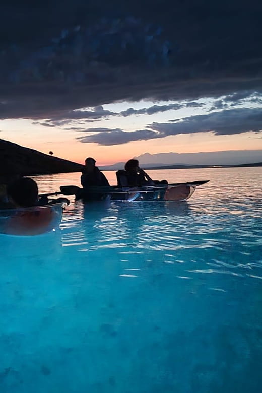 Rab: Night adventures illuminated transparent kayaks - Practical details and tips