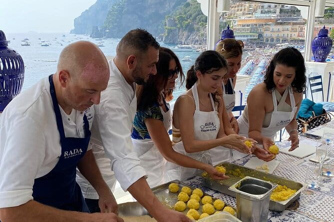 Rada Rooftop Cooking Class in Positano - Logistics and Practicalities