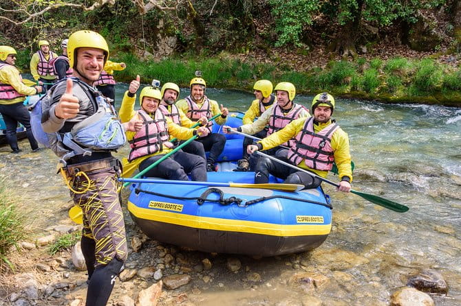 Rafting in Lousios and Alfeios rivers - Key Points