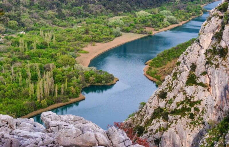Rafting on Cetina river from Split - The Scenery: A Natural Showcase