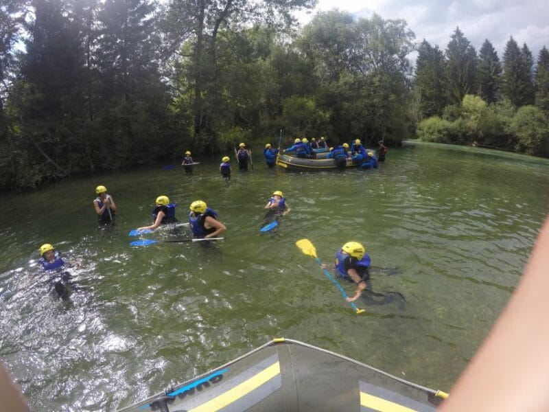 Rafting on Sava River - The Rafting: A Mix of Calm and Playful Rapids