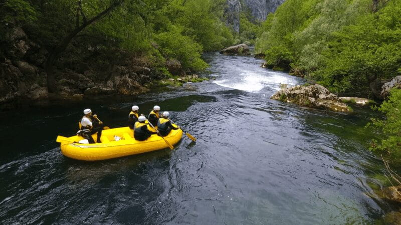Rafting on the Cetina river - Exploring the Cetina River Rafting Experience