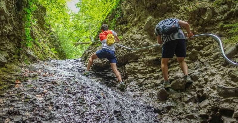 Ram Gorge Hiking Adventure - Crossing Waterfalls and Navigating the Terrain