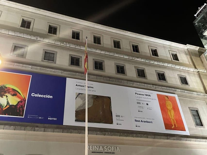 Reina Sofía Museum Guided Tour With Ticket and Skip the Line - Key Points