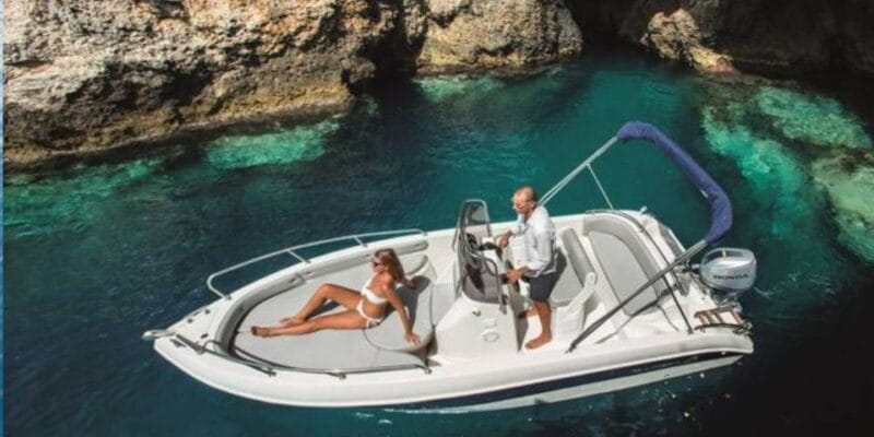 Rent a boat without a license - Discover Sicily’s Coast on a License-Free Boat
