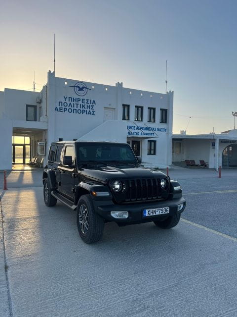 Rent Exclusive Jeep Wrangler 4x4e in Naxos - Exploring Naxos Island