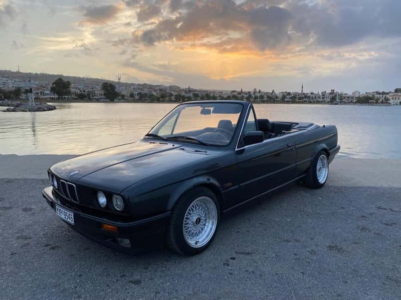 Rethymno: Ride with a BMW 318i Cabrio for 12 hours - In-Depth Look at the Experience