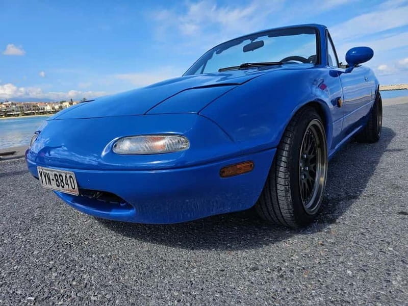 Rethymno: Ride with a Mazda MX5 cabrio 1991 for 12 hours - Why This Experience Truly Shines