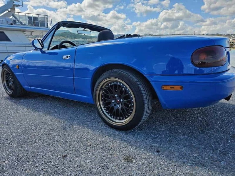 Rethymno: Ride with a Mazda MX5 cabrio 1991 for 12 hours - Who Should Consider This?