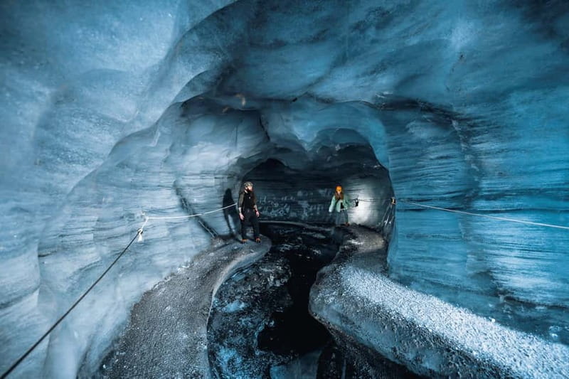 Reykjavik: Katla Ice Cave & South Coast Waterfalls Tour - Final Stop: The Enchanting Waterfalls and Scenic Return