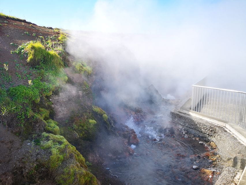 Reykjavik: Lava Cave, Hot Springs, and Waterfalls Tour - Hraunfossar Waterfalls