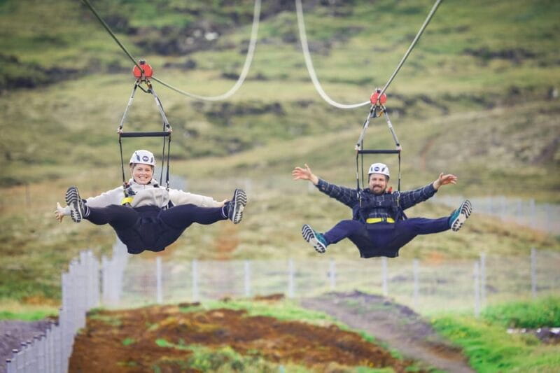 Reykjavik: Mega Zipline Adventure - Starting Point: Easy Access from Reykjavik