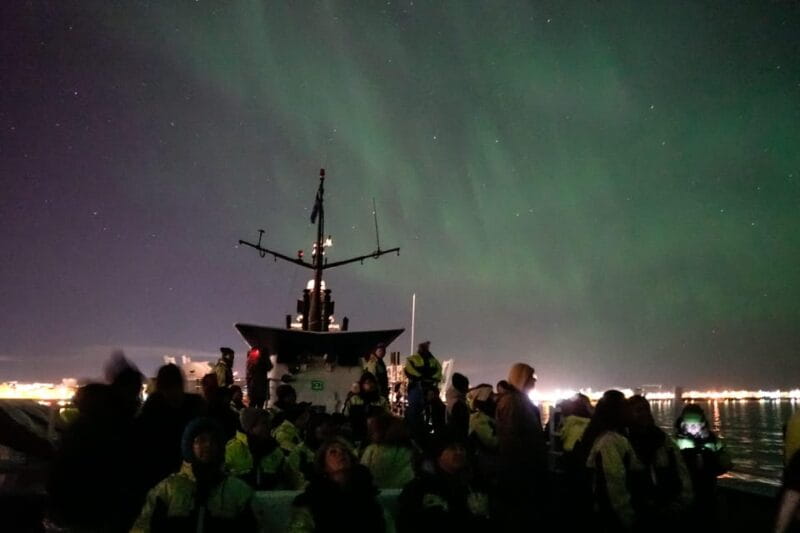 Reykjavik: Northern Lights Guided Boat Tour with Photos - Detailing the itinerary and what makes each stop special